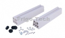 PVC floor support for air conditioner